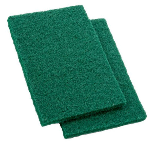Thin Scour Pad Green 23 x 15cm Pkt 10