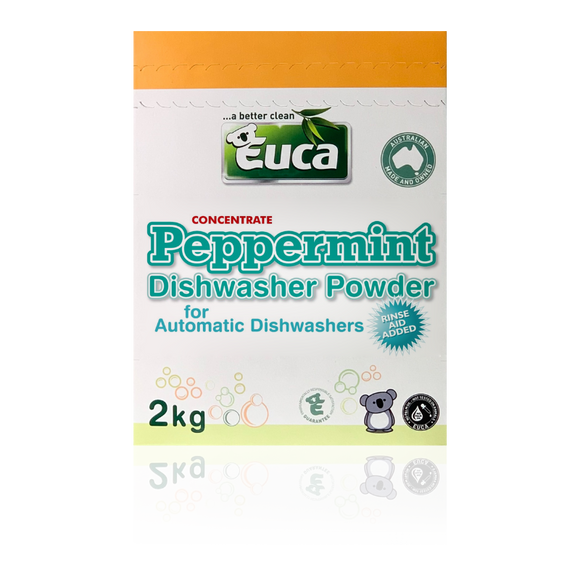 Euca Peppermint Dishwashing Powder 2kg