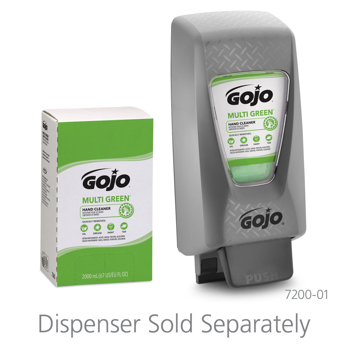 GOJO TDX 2000 MULTI GREEN Hand Cleaner Hannafords Clean Supply