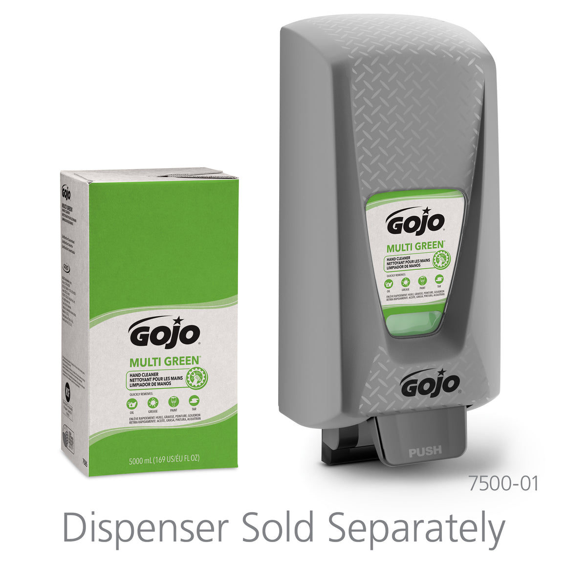 Multi Green Cleaner GOJO TDX 5000 MULTI GREEN Hand Cleaner – Hannafords Clean Supply