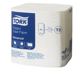 Tork Universal 1 Ply Toilet Paper Folded Carton 36 x 500 sheets