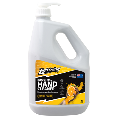 Orange Hand Cleaner with Pumice