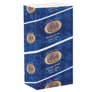 Style Wide Fold Hand Towel carton 18×200 sheets