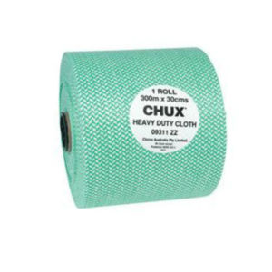 Chux H.D Cloth Roll Green 300m x 30cm