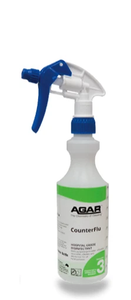 Agar 500ml Labelled Bottle