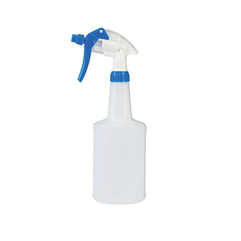 750 ml Plain Spray Bottle with Blue Trigger