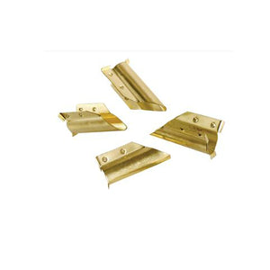 Brass End Clip pair