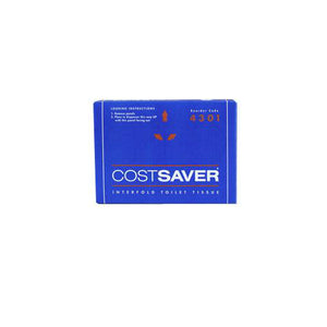 Costsaver Interfold Toilet Tissue Carton 72 x 200 sheets