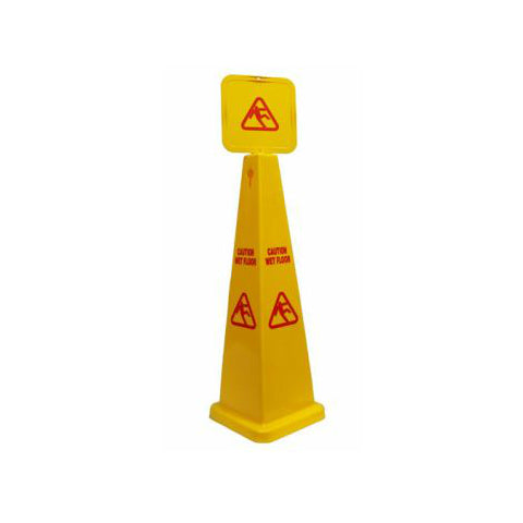 Wet Floor Caution Cone Sign