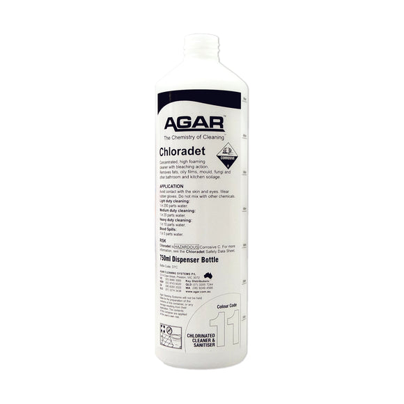 Agar 750ml Labelled Bottle