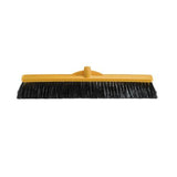 Medium Stiff Poly Broom Plastic Back