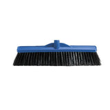 Extra Stiff Poly Broom Plastic Back