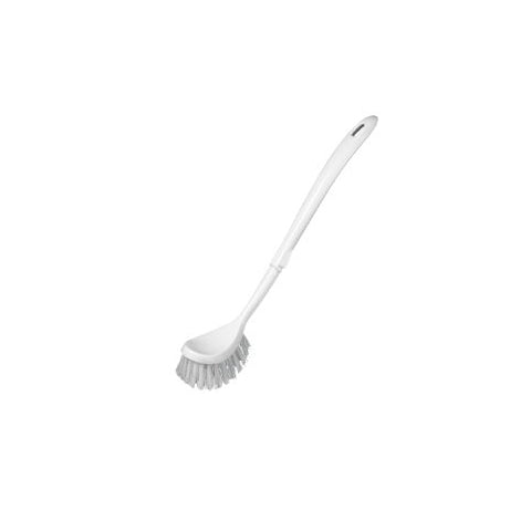 White Toilet Brush