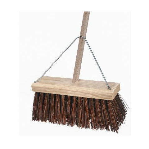 350mm All Bassine Yard Broom Handled