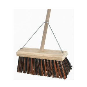 350mm Poly Yard Broom Handled