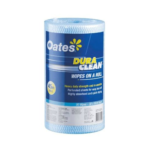 Durawipes Roll 45m X 30cm BLUE