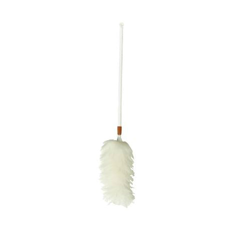 Wool duster with telescopic handle 75 cm