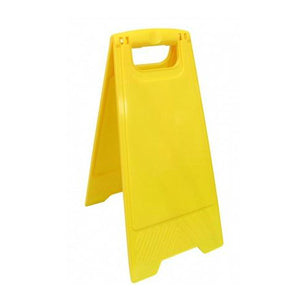 A Frame Sign Blank Yellow