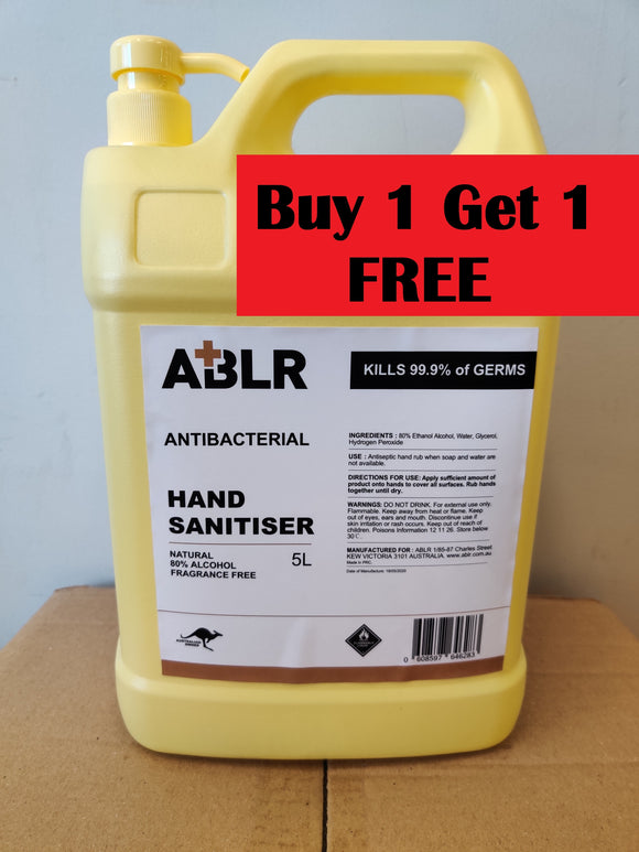 ABLR Antibacterial Liquid Hand Sanitiser 5LT