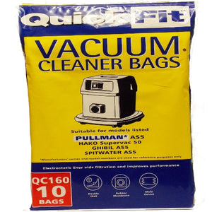 Disposable Bag to suit Ghibli AS5 Pkt 10