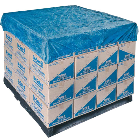 Blue CPE Pallet Covers Pkt 50