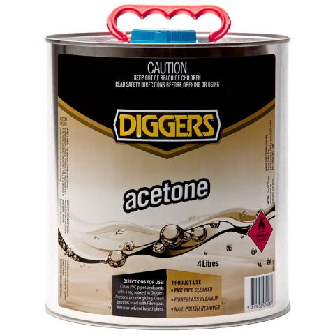 Acetone Solvent Cleaner 4L