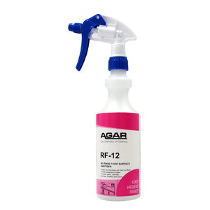 Agar 500ml Labelled Bottle
