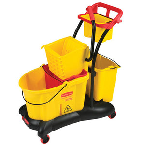 Wave Brake Mopping Trolley Side Press