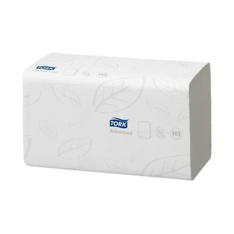 Tork Advanced Hand Towel Zigzag Flushable Carton 15 x 250 sheets