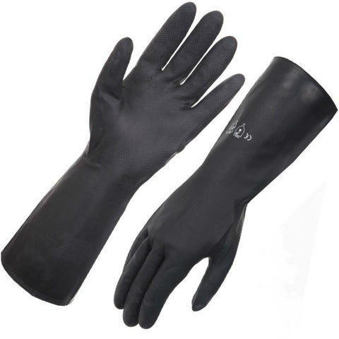 Glove Black Neoprene – Large