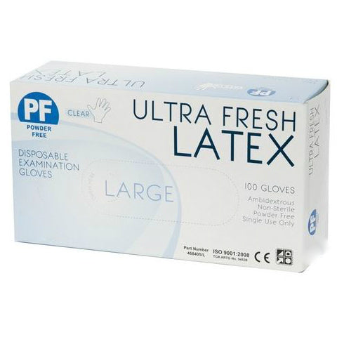 Latex Powder Free Box 100