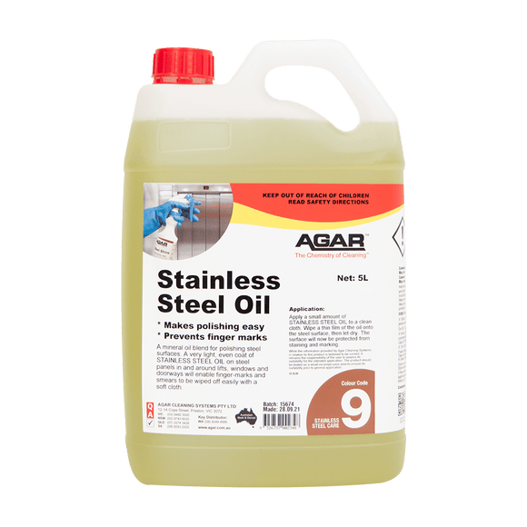 Agar Stainless Steel Oil 5L