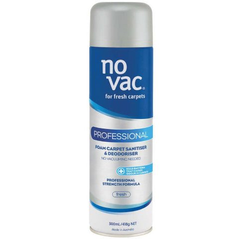 No Vac Foam Carpet Sanitiser & Deodoriser
